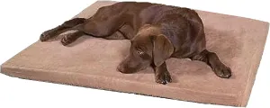 45S3 45"X27"X3" Full Layer Memory Foam Pad Pet Bed with Waterproof Microfiber Suede cover for Medium Large Dog, Crate & SUV