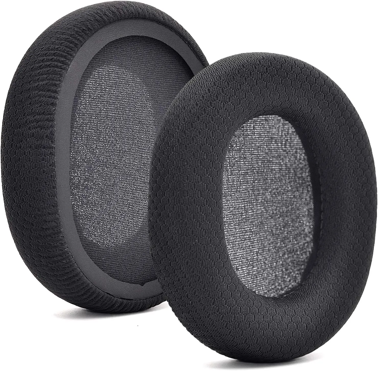 Arctis 3/5 / 7/9 Replacement Black Fabric Ear Pads Cushion Compatible with SteelSeries Arctis 3 / Arctis 5 / Arctis 7 Arctis 9 / Arctis 1 / Arctis pro Lossless Wireless Gaming Headset Headphone