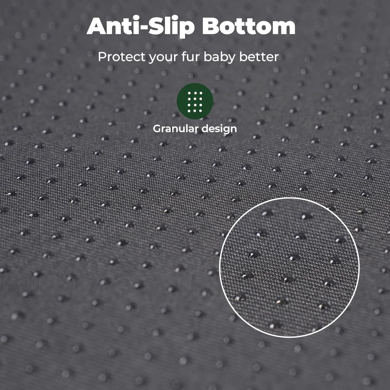 BALANCE Dog Crate Bed, Water-Resistant Orthopedic Dog Beds with Nonskid Bottom, Washable Kennel Bed Dog Mattress