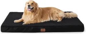 Bedsure XL Dog Bed Large Sized Dog -Orthopedic Waterproof Extra Large Pet Beds with Removable Washable Cover, Egg Crate Foam Mat, Suitable for Pet Up to 100 lbs