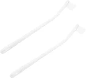 BESPORTBLE 2pcs Pet Toothbrush Cat Small Dog Toothbrush Gentle Cleaning Home Pet Care Ergonomic Handle Pp Material