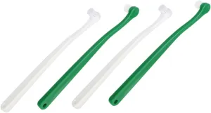 BESPORTBLE Pet Teeth Cleaning Brush Plastic Cat Toothbrush Simple Elegant Design Pet Supplies