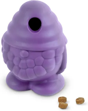 Brightkins Tough & Tumble Treat Dispenser Large Gnome - Interactive Dog Puzzle Toys for All Breeds, Rubber Dog Toys for Aggressive Play, Dog Stocking Stuffers