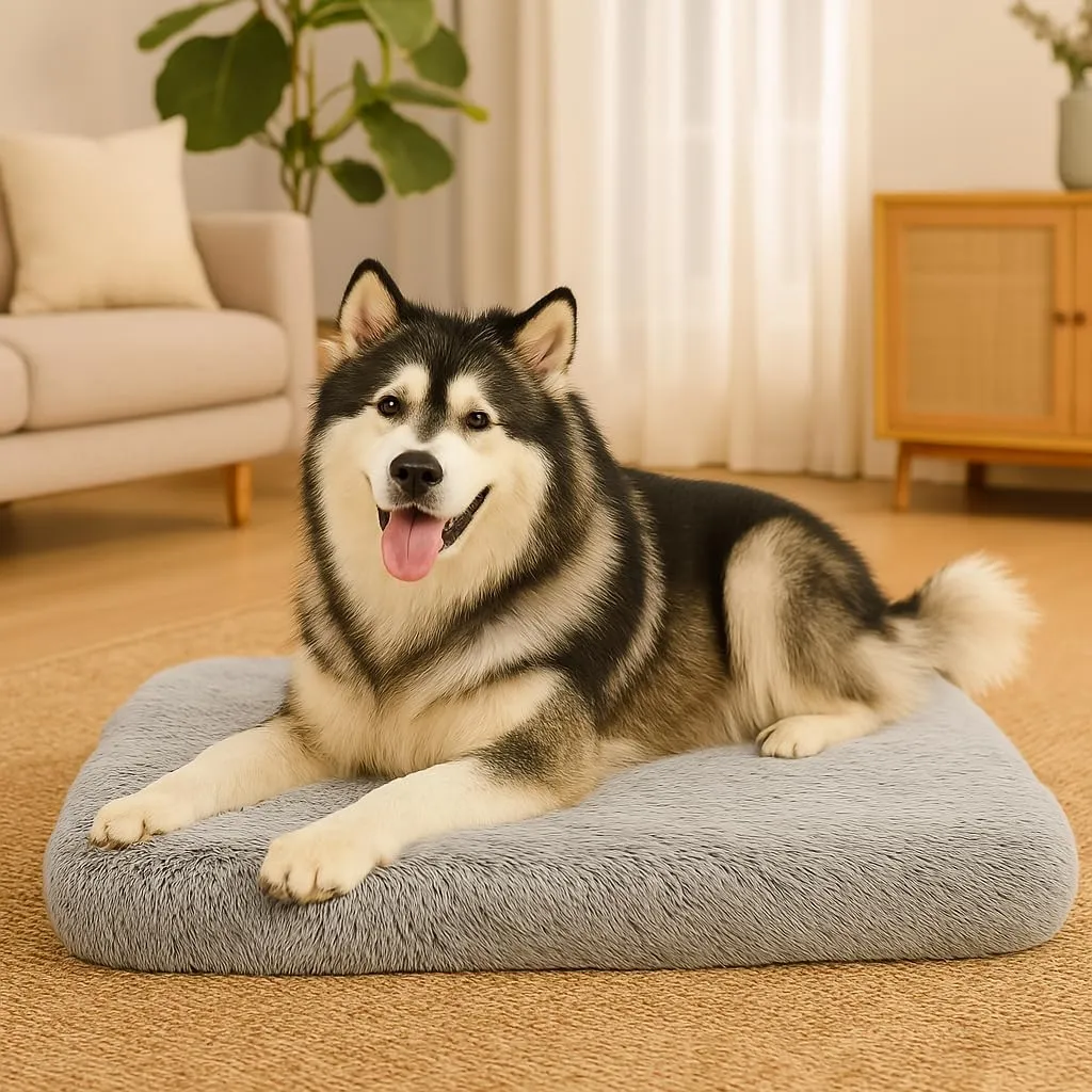 Dog beds, pet beds(XX-Large) - Premium Quality, Washable & Portable, Eco-Friendly, Multiple Sizes, Stylish Design, Removable Cover, Size XXLarge(47.24 X 31.49 X 3.93) inch