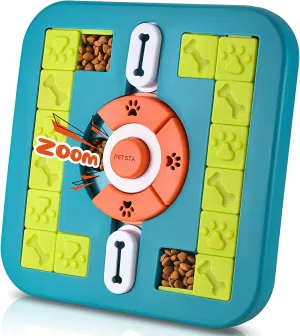 Dog Puzzle Toys, Treat Dispensing Dog Enrichment Toys for IQ Training and Brain Stimulation, Interactive Mentally Stimulating Toys as Gifts for Puppies, Cats, Dogs