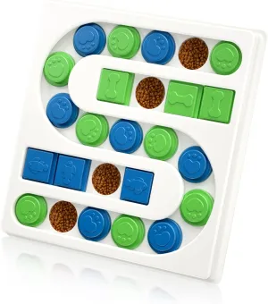 Dog Treat Puzzle,Dogs Food Puzzle Feeder Toys for IQ Training,Interactive Dog Toys, Mental Enrichment
