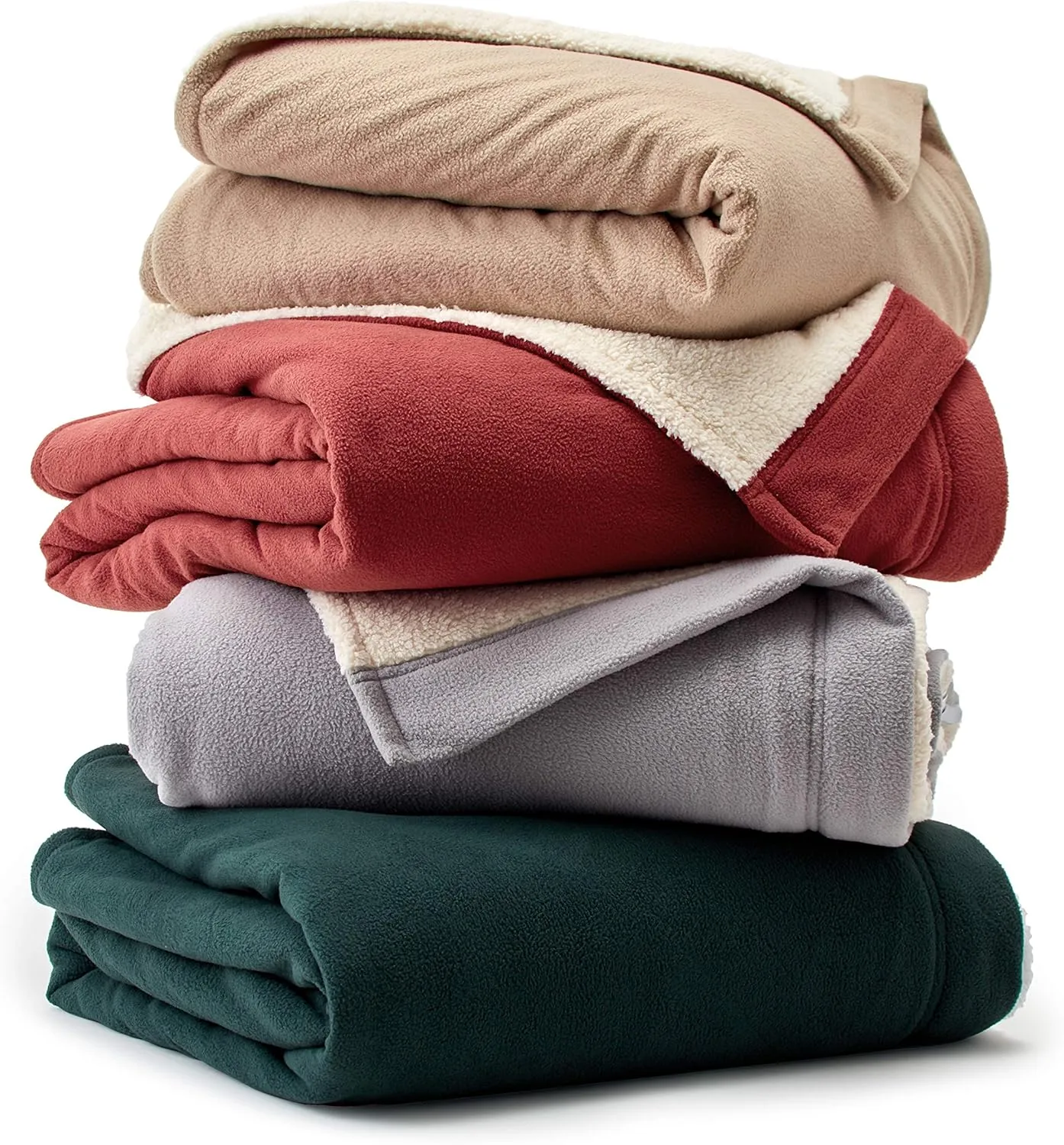 Eddie Bauer - Twin Heated Blanket, Soft Fleece Electric Blanket with Sherpa Reverse, Warm Bedding with Low-Voltage Technology (Juniper, Twin)