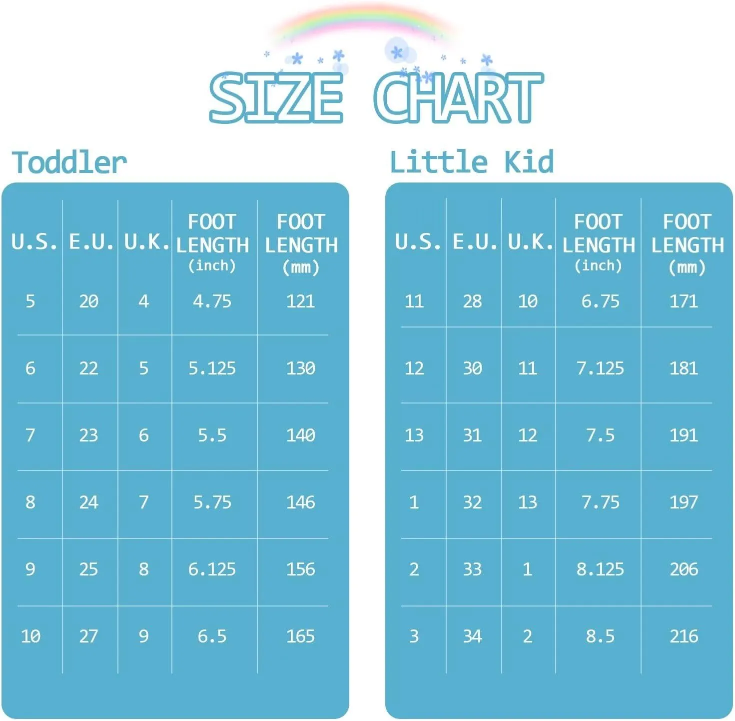 EUXTERPA Boys Girls Waterproof Rain Boots Kids Toddler Solid Color Boots with Easy On Handles