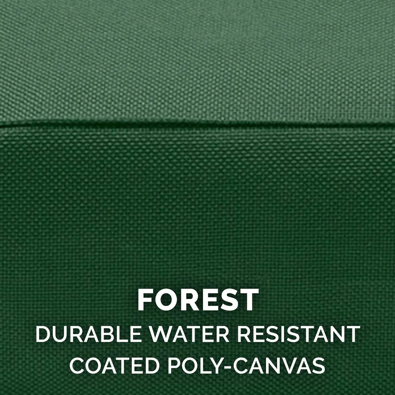 Furhaven Indoor/Outdoor Logo Oxford Polycanvas Mattress - Water-Resistant Orthopedic Dog Bed w/ Removable Cover, 125 lb max - Forest, Medium
