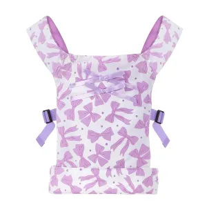 Lictin Baby Doll Carrier, Front and Back Doll Accessories Carrier for Little Girls, with Adjustable Straps for Stuffed Animal Reborn Baby Doll