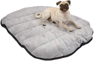 Max and Neo Travel Dog Bed 39" x 30" Fluffy Lightweight Portable Pet Mat with Carry Bag - We Donate One for One for Every Product Sold