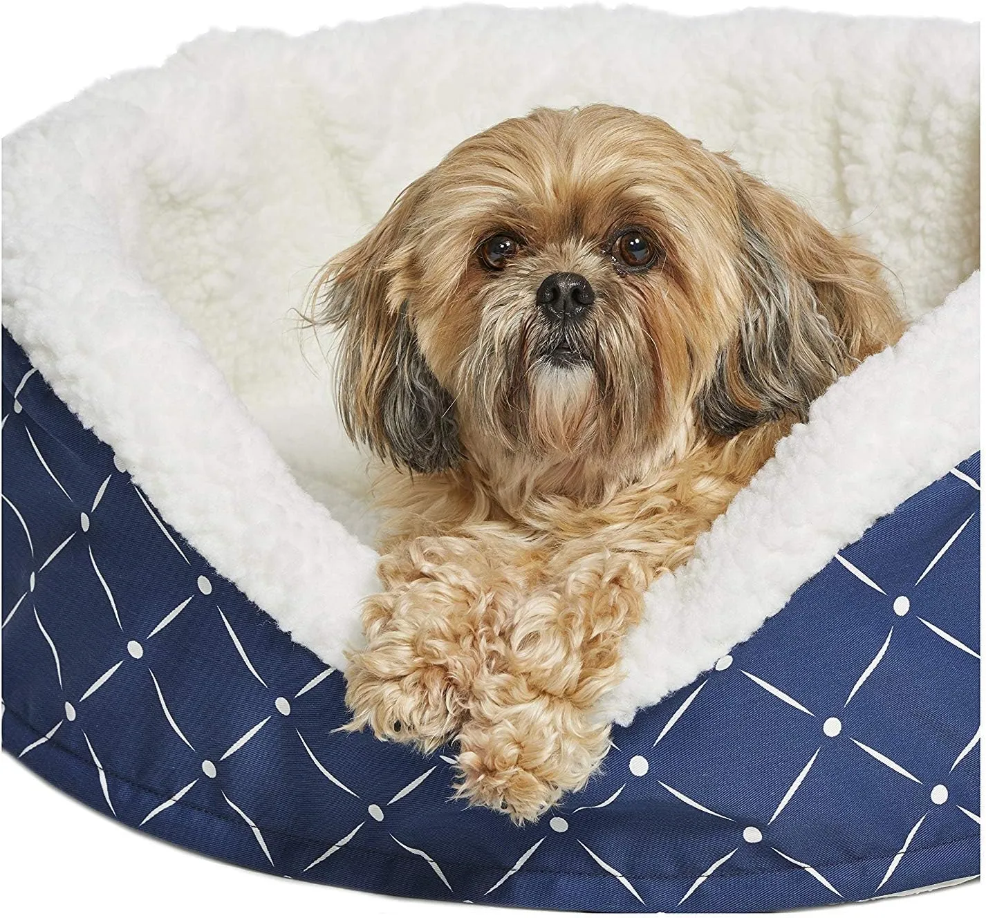 MidWest Homes for Pets CU25BLD Couture Orthopedic Cradle Pet Bed for Dogs & Cats, Small
