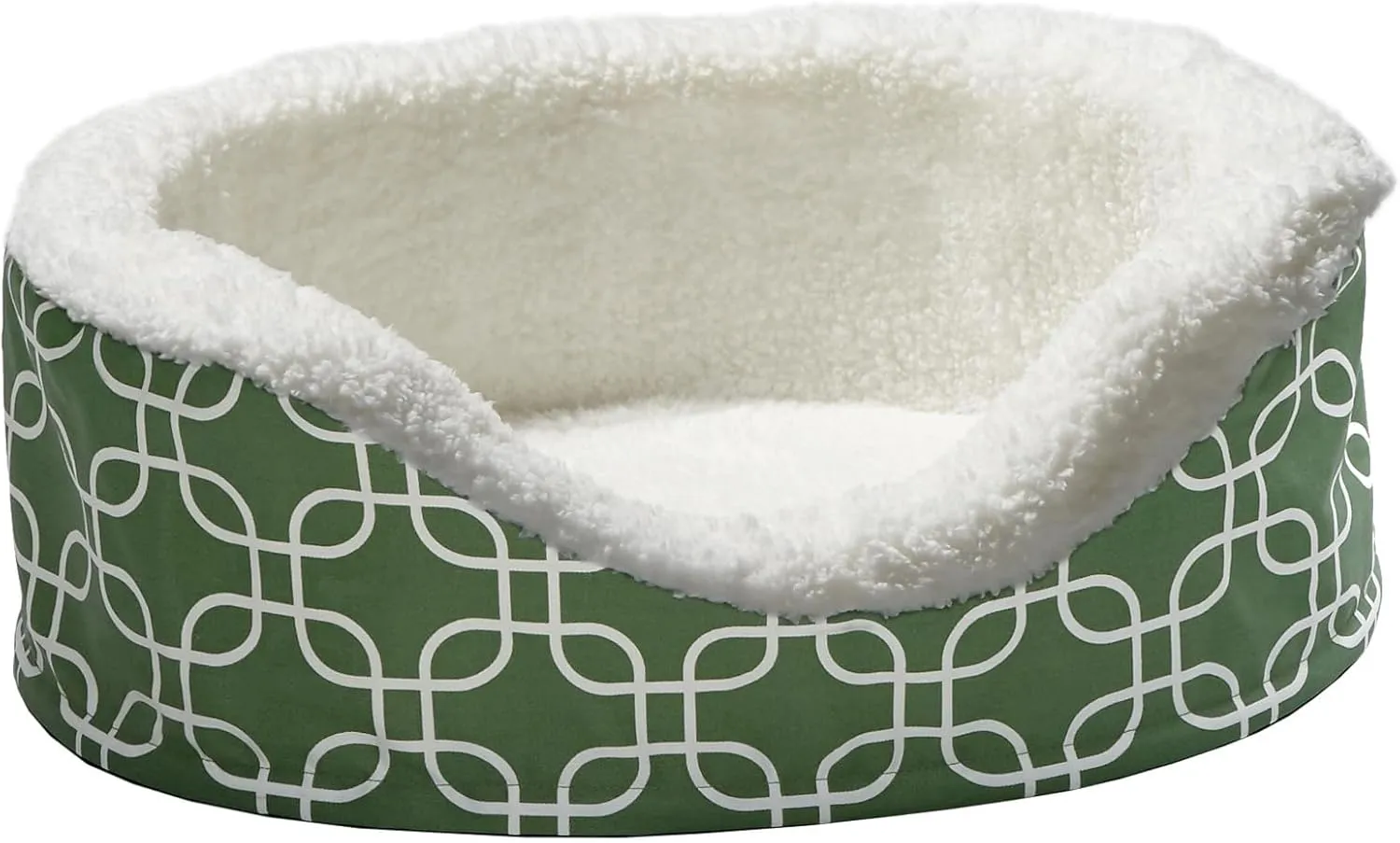 MidWest Homes for Pets Orthoperdic Egg-Crate Nesting Pet Bed w/Teflon Fabric Protector, XS Green