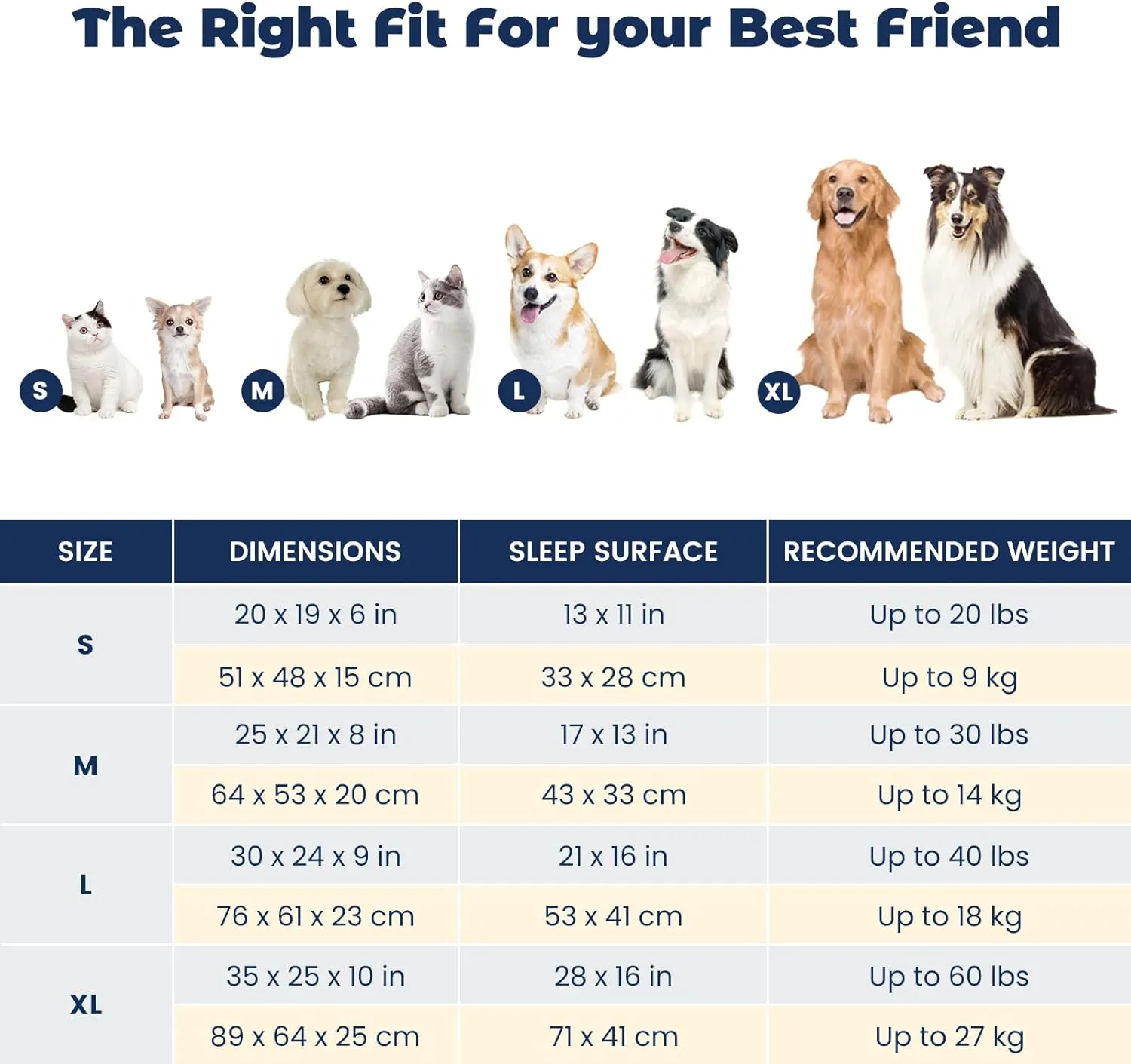 Miguel Waterproof Outdoor Dog Bed for Medium Small Dogs, Oxford Pet Bed Tough with Sides Easy Clean, All Weather Rectangle Puppy Bed with Removable Cover Bolster Bed Scratch Resistant, 30 inches