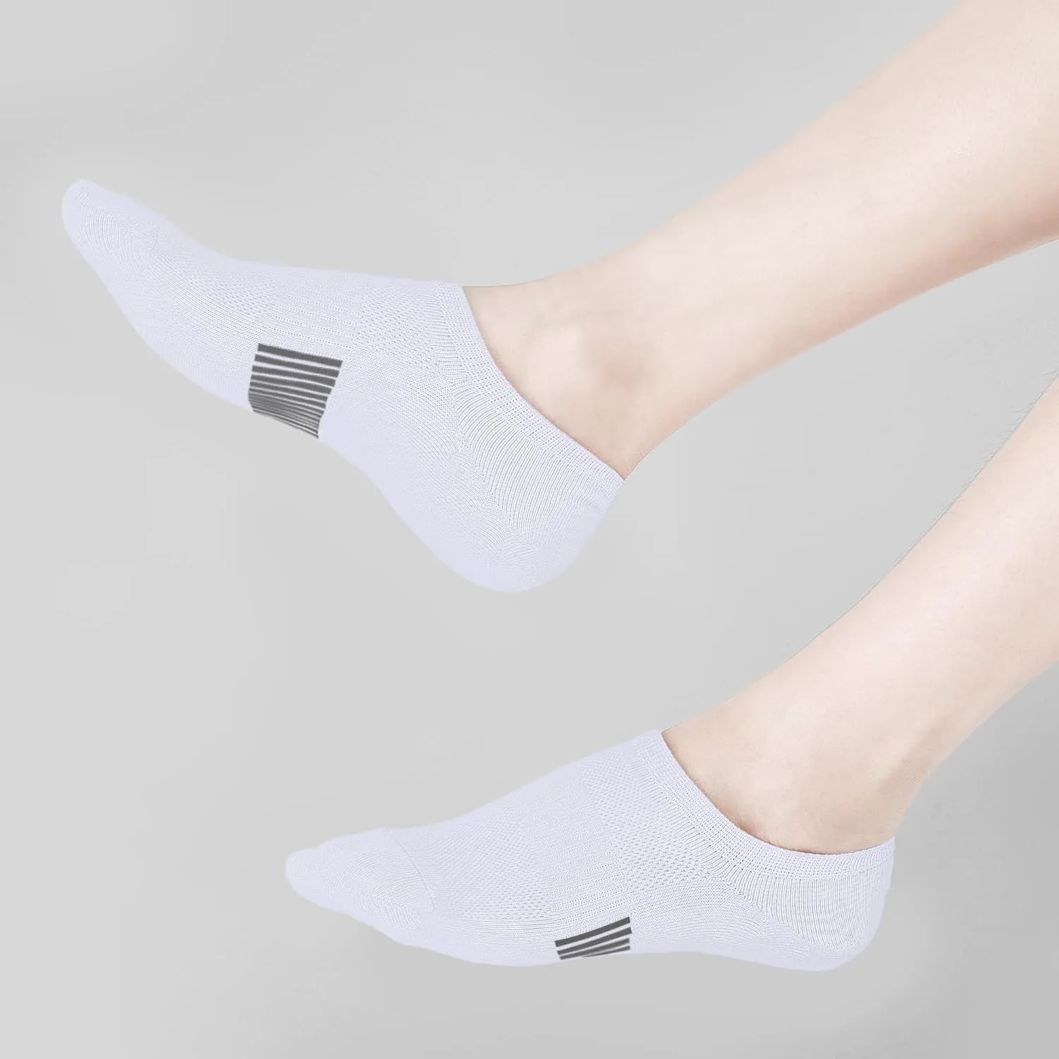 No Show Socks Womens Low Cut Non Slip Athletic Cotton Invisible Women Sock 5 Pairs
