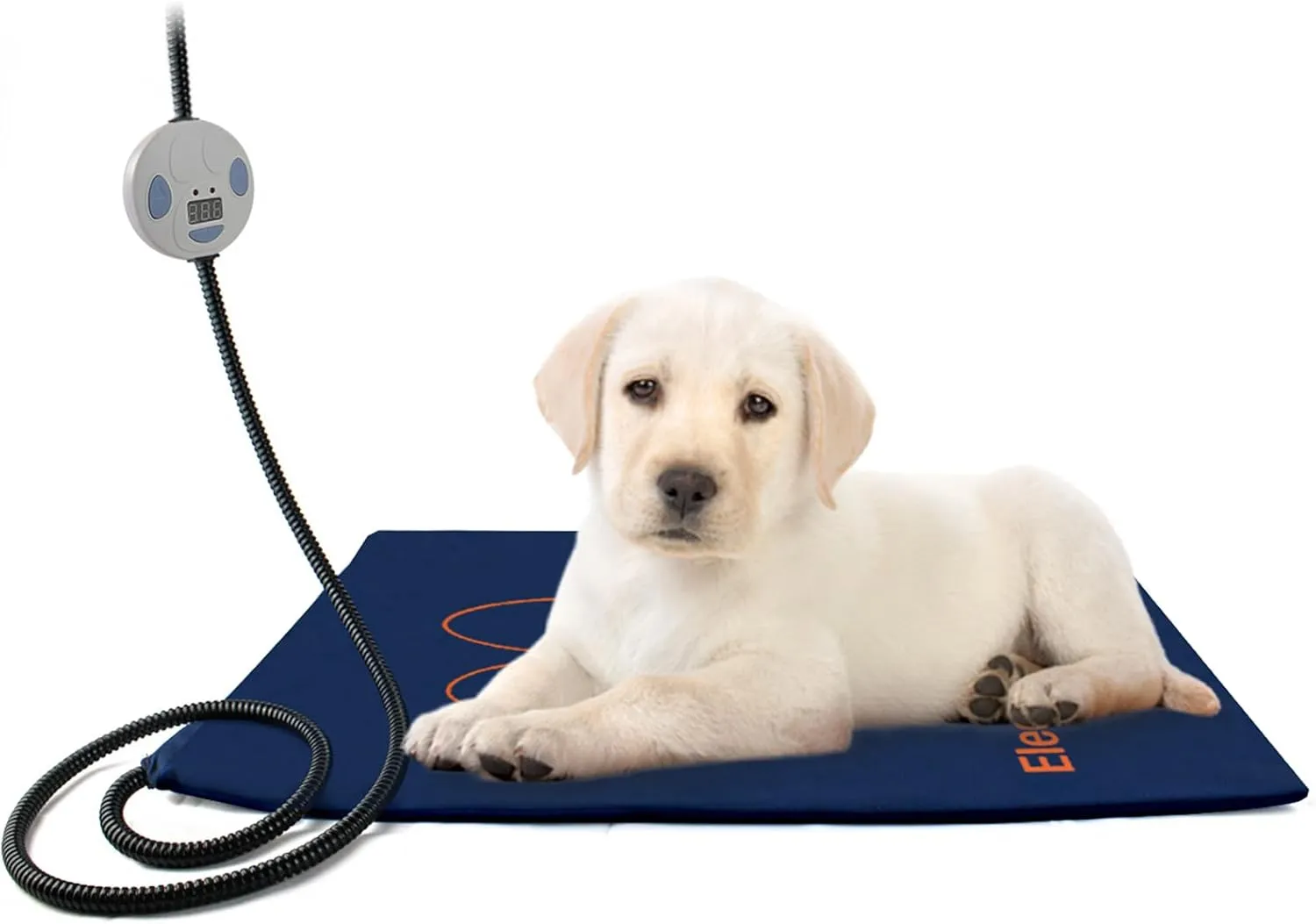 Pet Heating Pad for Dogs or Cat, Pet Electric Heating Pad with LED Adjustable Temperature (24"  18")