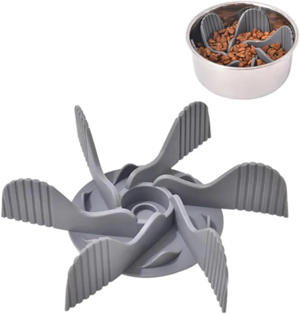 Pet Slow Food Feeder Dog Cat with Suction Cup Pet Feeder Anti-Choke Insert Spiral Slow Feeder Prevent Obesity Pet Supplies