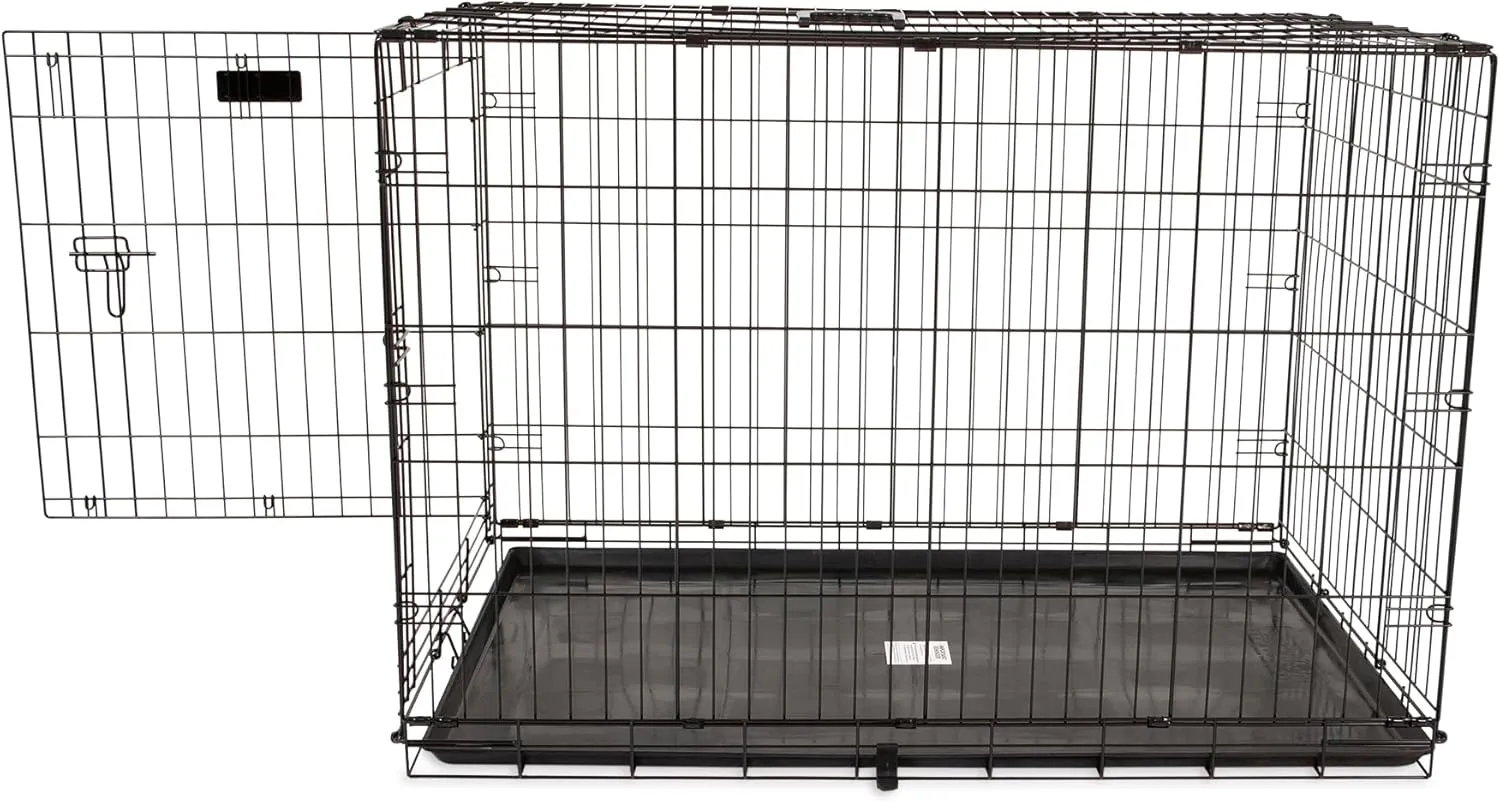 Precision Pet Products One Door Provalue Wire Dog Crate, 42 Inch, For Pets 70-90 lbs, With 5-Point Locking System
