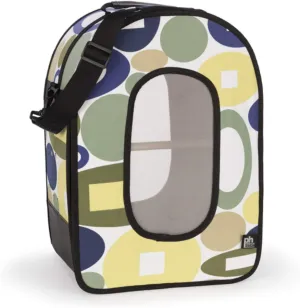 Prevue Pet Products Soft Sided Bird Travel Carrier with Perch Large, Multicolor (1309)