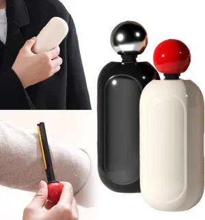 Reusable Lint Roller, 2025 New 2 in 1 Washable Reusable Lint Roller for Clothes, Portable Mini Lint Roller Ball, Sticky Roller Pet Hair Remover (White Black)