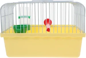 Small Cage for Birds Bird Carrier Travel Cage Parrot Carrying Cage for Travel and Outdoor AdventuresYellow