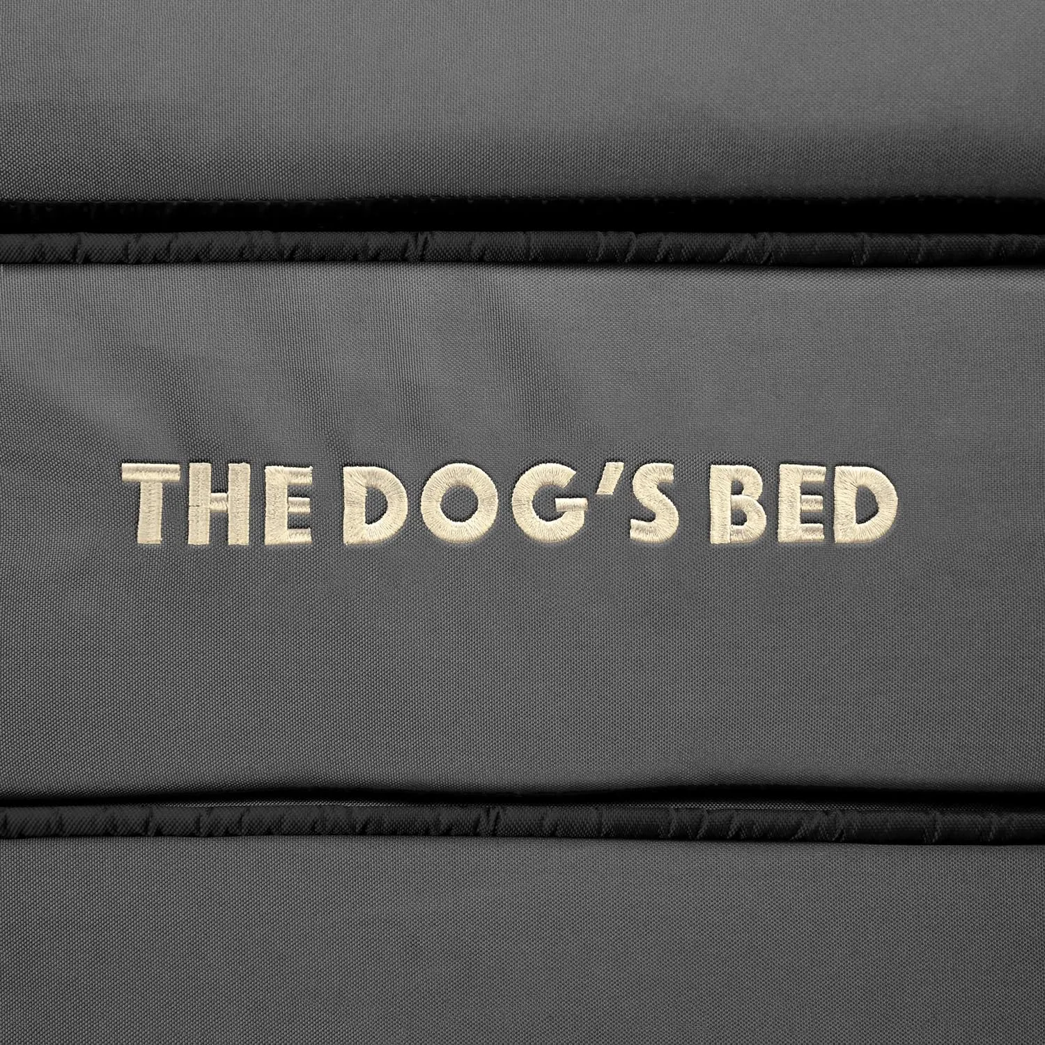 The Dogs Bed Medium Support Memory Foam Waterproof Corner Dog Bed, Large, Grey & Black Trim, Eases Pet Arthritis & Hip Dysplasia Pain, Therapeutic & Supportive, Washable Oxford Fabric Cover