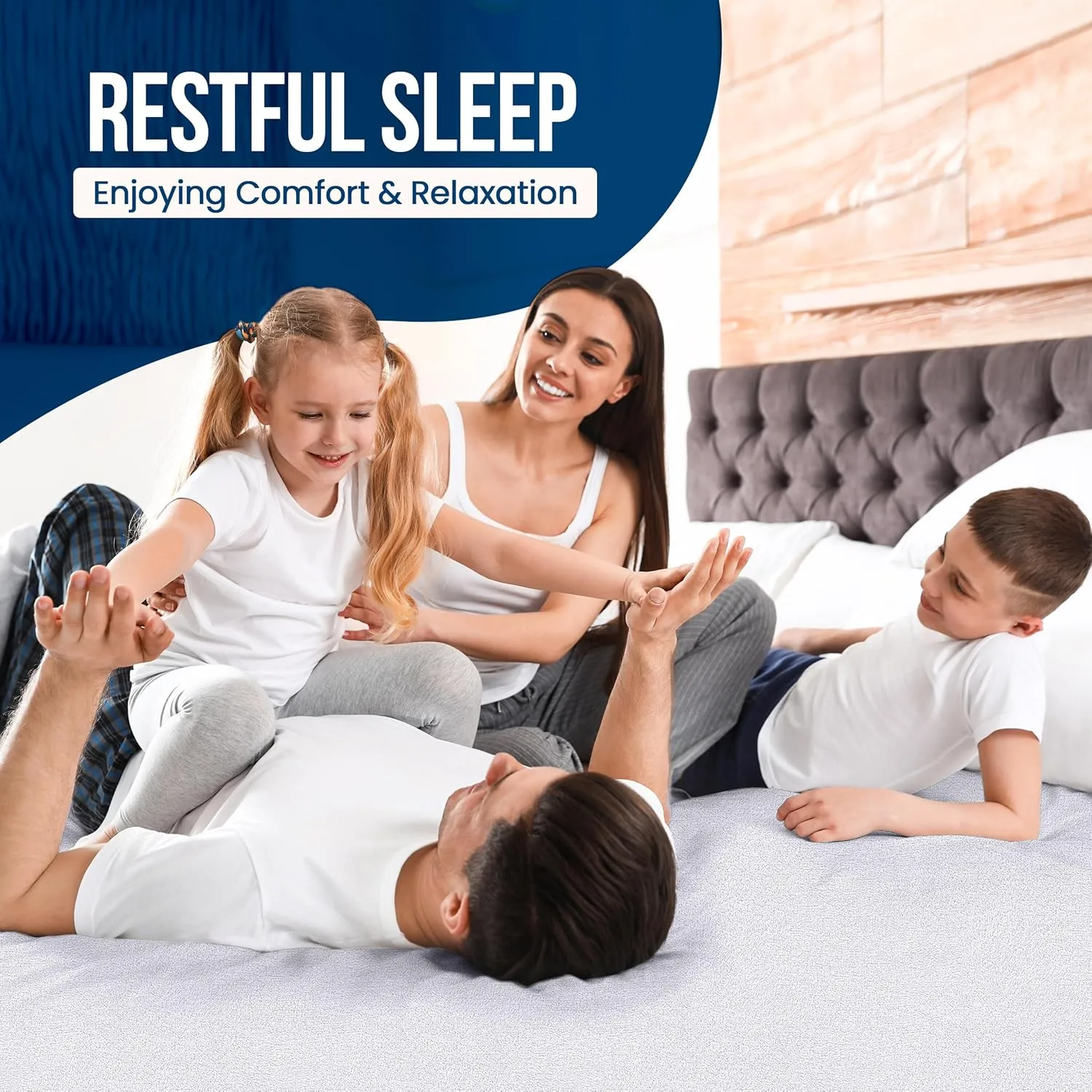 Utopia Bedding Waterproof Mattress Protector Twin Size, Premium Terry Mattress Cover 200 GSM, Breathable, Fitted Style with Stretchable Pockets (White)
