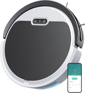 V3 Robot Vacuum, 3 in 1 Robot Vacuum Cleaner, Self-Charging Robotic Vacuum, 120 Min Runtime, 5000Pa Suction, 2.99" Thin, Support 2.4GWifi/ Alexa/App, for Pet Hair,Carpet,Hard Floor