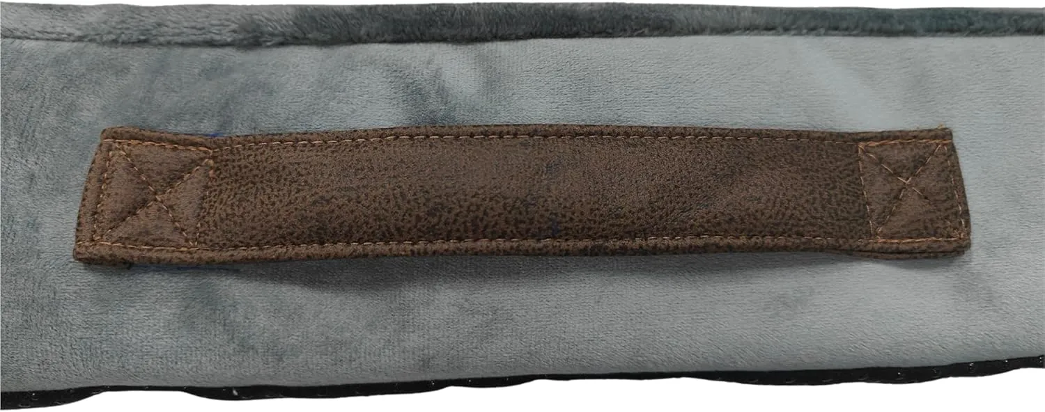XL Orthopedic Dog Bed for Extra Large Dogs - Waterproof, Memory Foam Large Dog Bed with Washable Cover - Pet Beds for Big Sized Breeds and Senior Pets - Non-Slip Bottom - X-Large, Grey